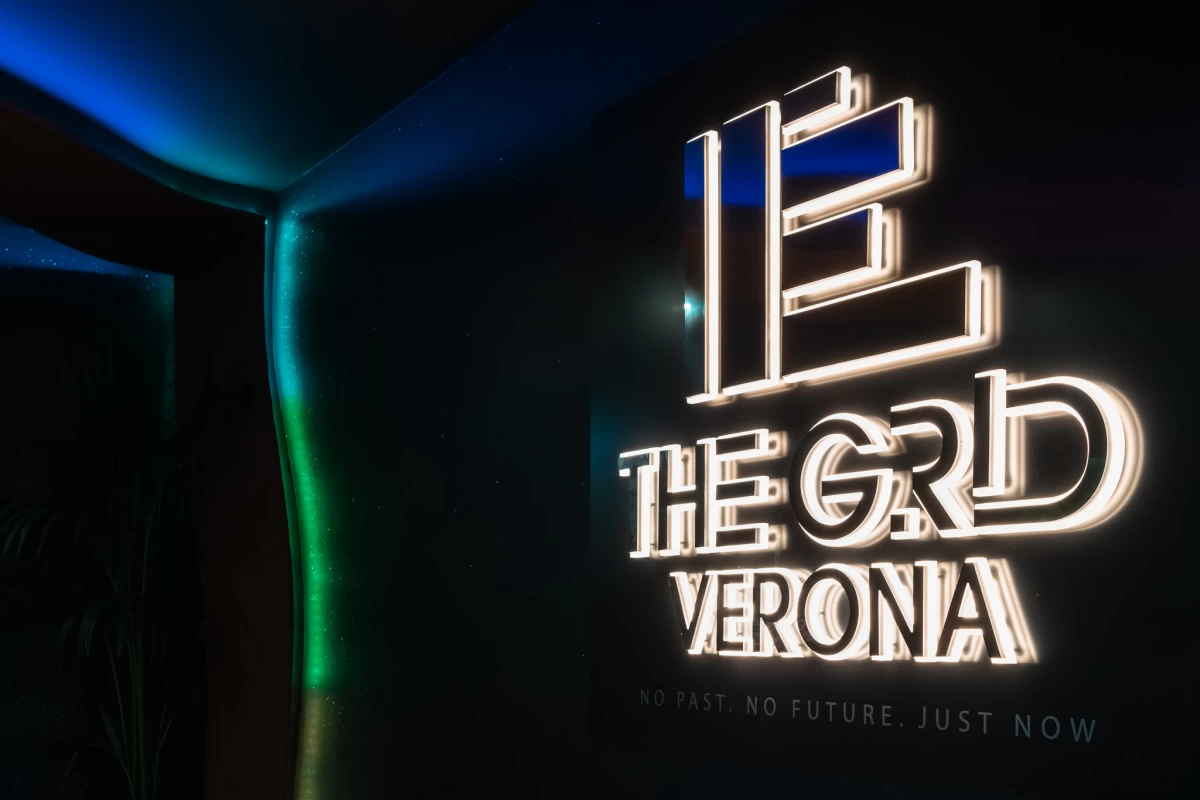 Insegna Neon The Grid
